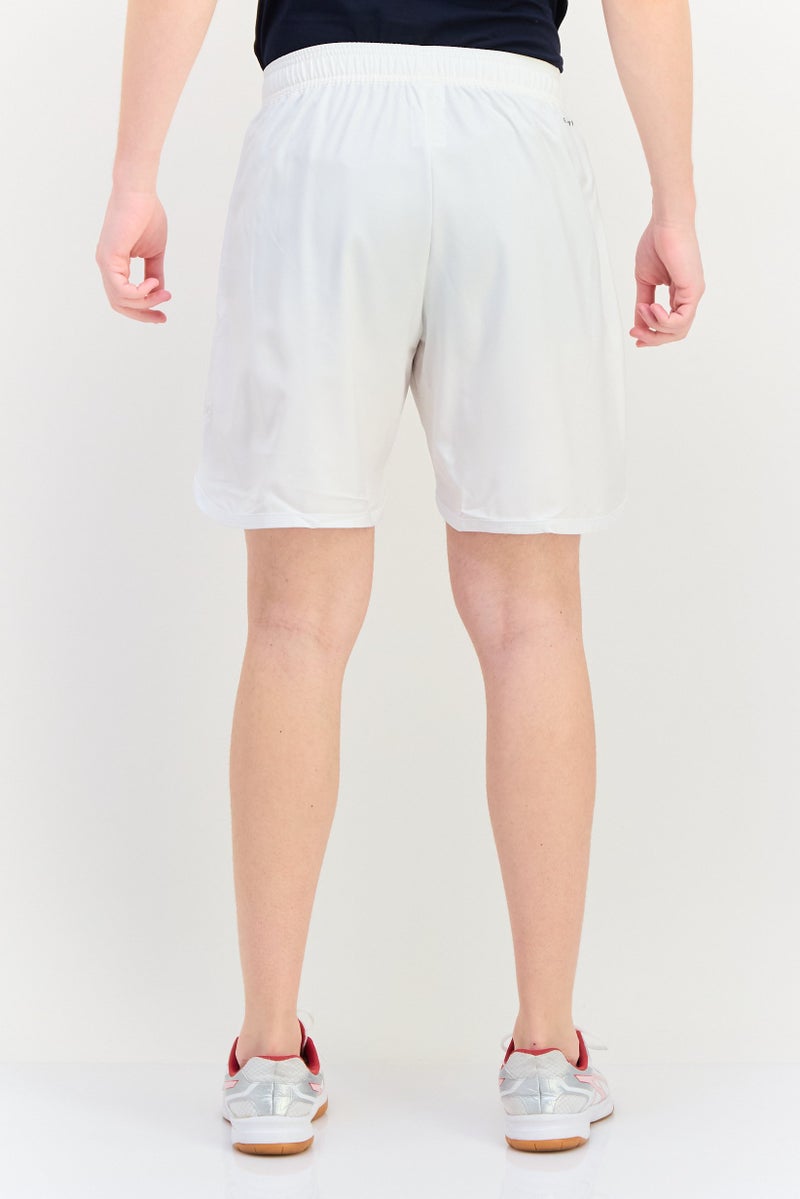 Adidas Men Sportswear Fit Training Shorts, White - Image 2